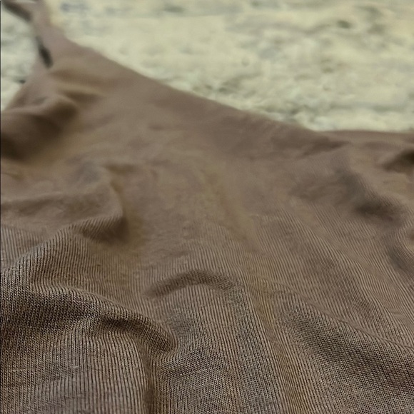 Missguided Taupe Brown DOUBLE EXTRA SOFT Thin Tank Strap Maxi Slip Dress - Picture 4 of 10